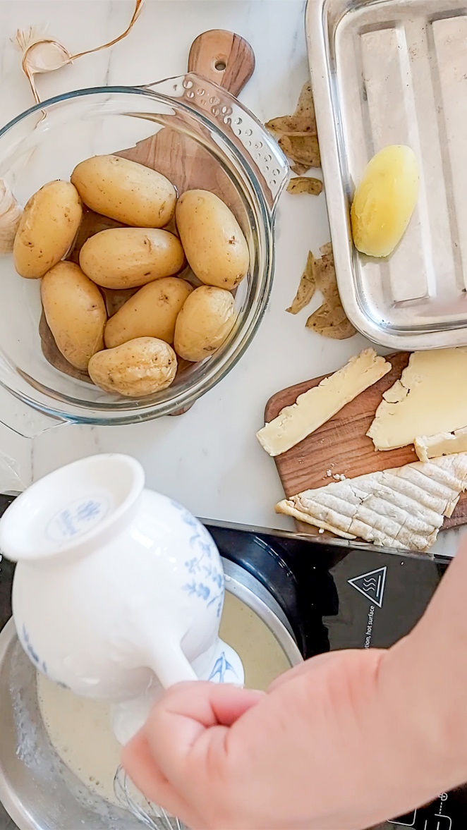 Kartoffelgratin aus der Normandie – mit Pont L’Evêque Käse Rezept