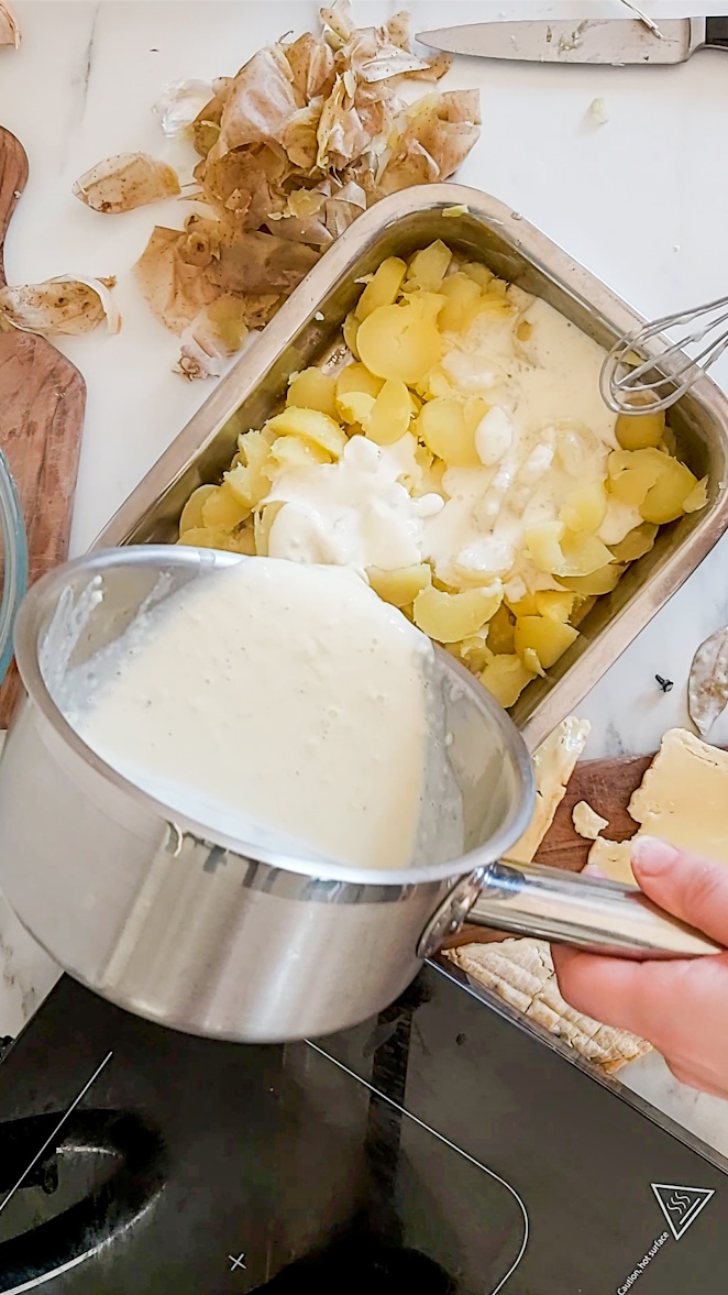 Kartoffelgratin aus der Normandie – mit Pont L’Evêque Käse Rezept
