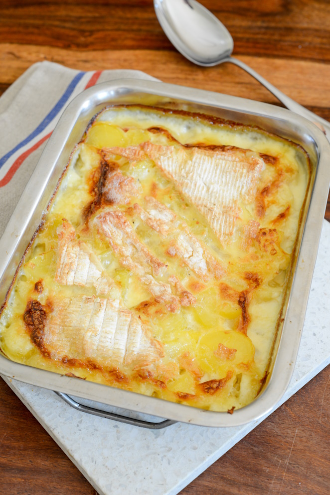  Kartoffelgratin Französischer Art Mit Pont L Eveqü 3