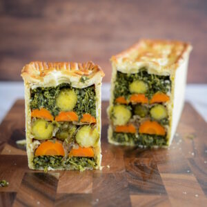 Gemüsepastete im Teigmantel – Paté en croûte aux légumes