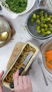 Gemüsepastete im Teigmantel - Paté en croûte aux légumes Pasteten In Teigmantel Mit Gemüse 12 169x300