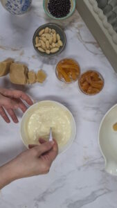 Geeister Stollen - zwischen Dresden und Aix-en-Provence Stollen Eistorte Rezept 2 169x300