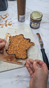 Tafel Schokolade mit Salzbutter-Karamellcreme Tafel Schokolade Mit Karamellcreme Selbermachen 7 169x300