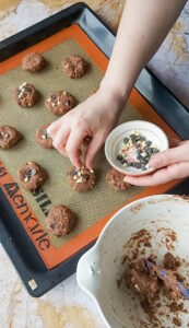 Triple Chocolate Cookies - extra zart Triple Chocolate Cookies 10 173x300