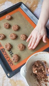 Triple Chocolate Cookies - extra zart Triple Chocolate Cookies 8 170x300