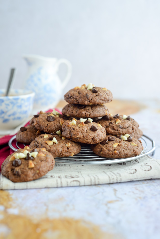  Triple Chocolate Cookies Zart 