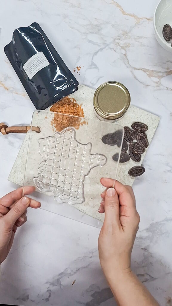 Tafel Schokolade mit Salzbutter-Karamellcreme Rezept