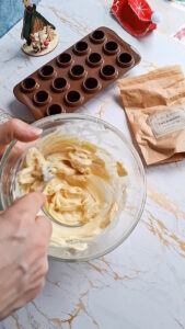 Zimt-Schokoladen Bonbons Weisse Schokolade Schmelzen 1 169x300