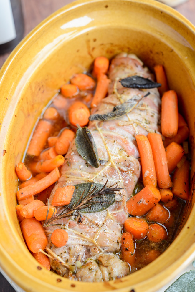  Schweinebraten Mit Möhren Und Salbei Kochen