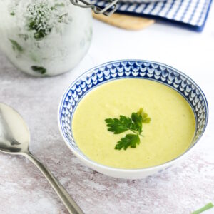 Vichyssoise (Lauch-Kartoffel-Suppe)