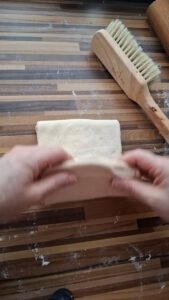 Croissants mit Dulcey Croissant Backen Fluffig 8 169x300