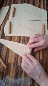Croissants mit Dulcey Croissant Mit Dulcey Fluffig Backen 2 169x300