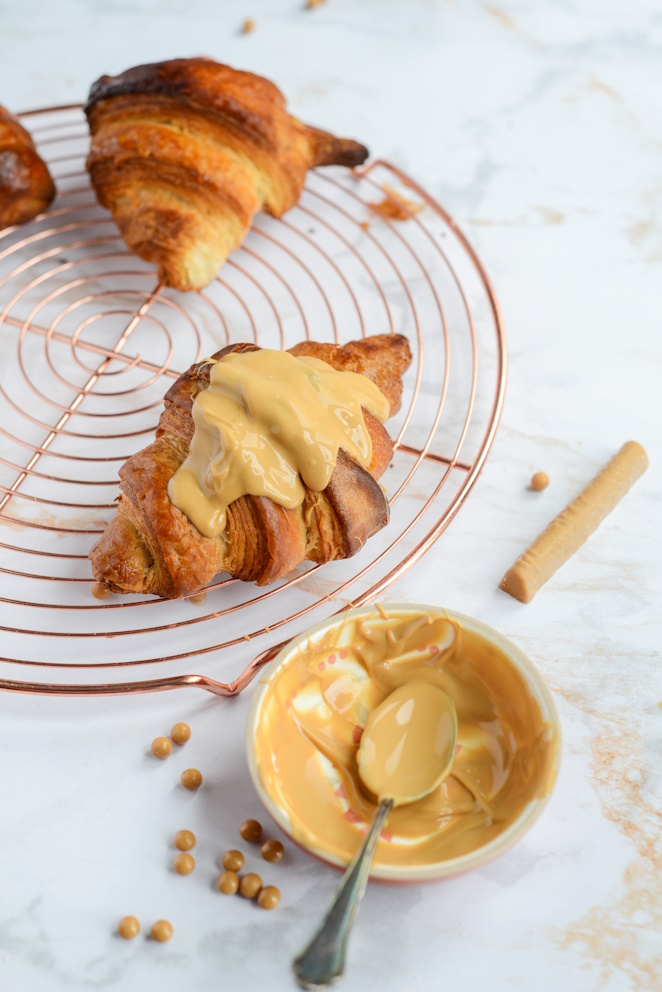  Dulcey Schokolade Croissant Rezept