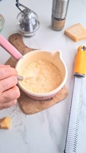 Parmesan-Sauce für Nudeln - Alltagsrezept Parmesan Sauce Rezept 2 1 169x300