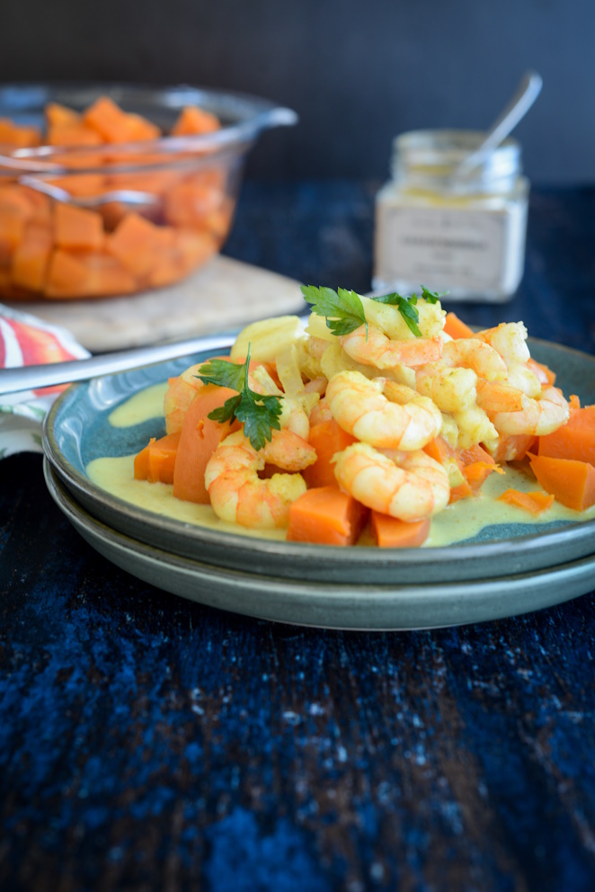  Garnele Und Süsskartoffel Curry