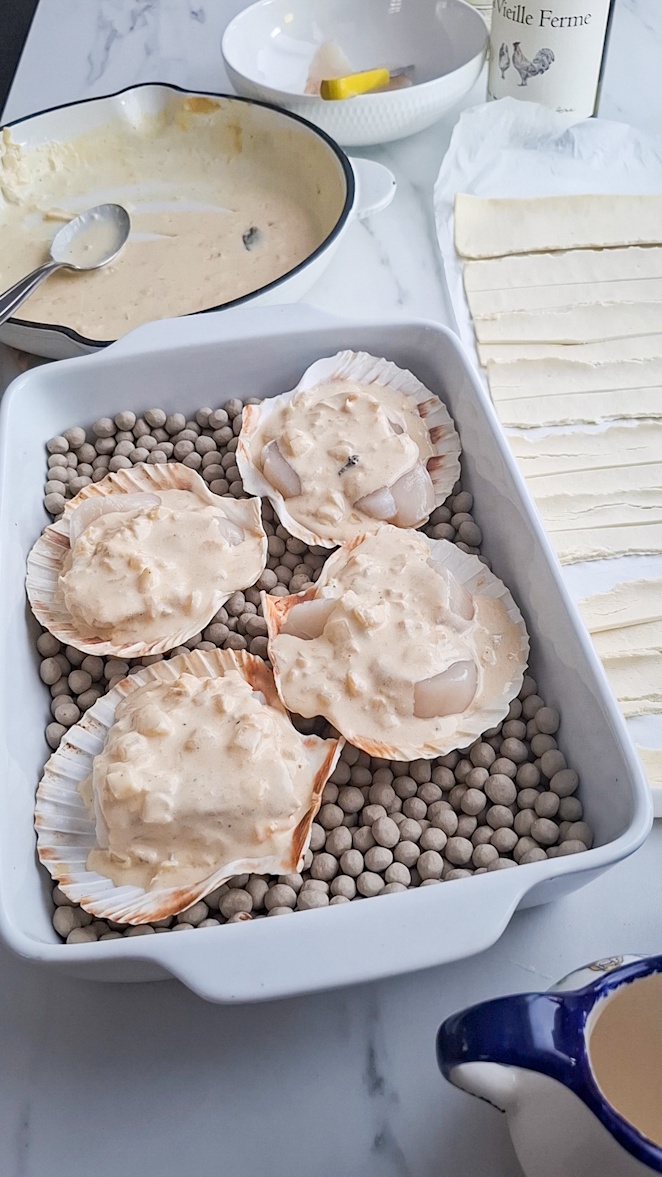 Jakobsmuscheln Sauce Thermidor Rezept Jakobsmuscheln Sauce Thermidor Rezept