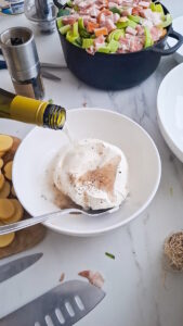 Tofaille Kartoffel-Lauch-Auflauf aus den Vogesen - Originalrezept Kartoffeln Poree Auflauf Aus Frankreich 4 169x300