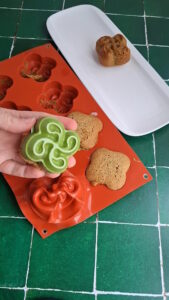 St Patrick's Day Kuchen - Pistazien Küchlein St Patrick Küchelein Pistazien 11 169x300