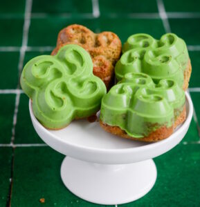 St Patrick’s Day Kuchen – Pistazien Küchlein