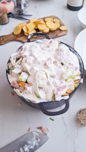 Tofaille Kartoffel-Lauch-Auflauf aus den Vogesen - Originalrezept Toffailes Rezept 3 169x300
