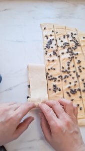 Krawatten-Rezept: Cravate au Chocolat wie in der Boulangerie Gebackene Krawatten Rezept 5 169x300