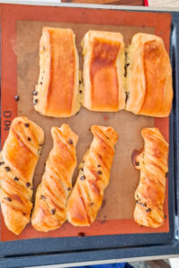 Krawatten-Rezept: Cravate au Chocolat wie in der Boulangerie Gebackene Krawatten Rezept 9 200x300