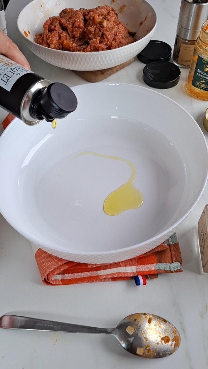 Ratatouille Hackbällchen provenzalischer Art Rezept