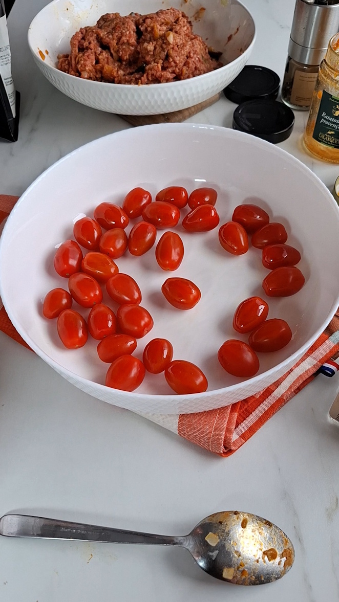 Ratatouille Hackbällchen provenzalischer Art Rezept