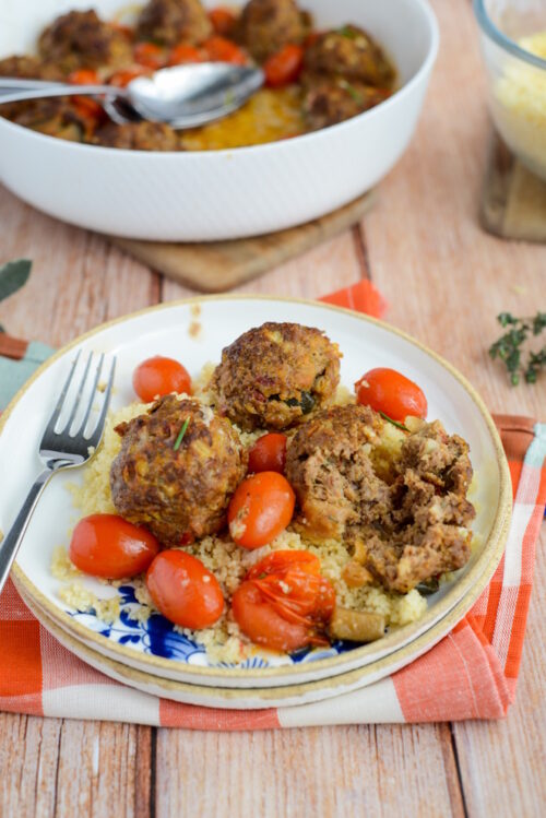 Ratatouille Hackbällchen provenzalischer Art Rezept