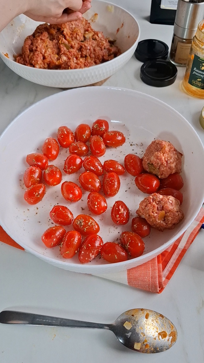 Ratatouille Hackbällchen provenzalischer Art Rezept