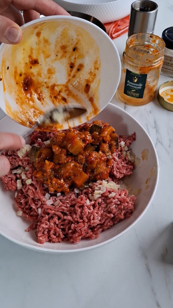 Ratatouille Hackbällchen provenzalischer Art Rezept