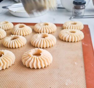 Französische Butterkekse - Sablés ohne Ei Sables Französische Butterkekse Ohne Ei 9 300x281