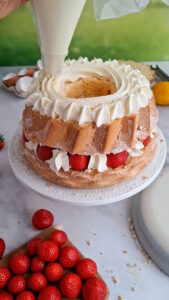 Erdbeer-Zitronen-Torte Erdbeer Zitronen Sahne Torte Backen 4 169x300