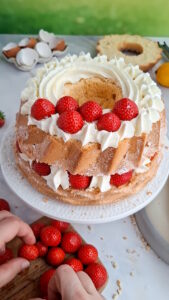 Erdbeer-Zitronen-Torte Erdbeer Zitronen Sahne Torte Backen 5 169x300