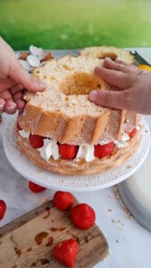 Erdbeer-Zitronen-Torte Erdbeer Zitronen Sahnetorte Backen  169x300