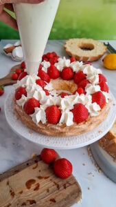 Erdbeer-Zitronen-Torte Erdbeer Zitronen Torte Backen 8 169x300