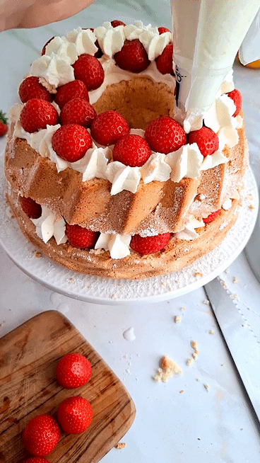 Erdbeere Zitronen Sahne Torte