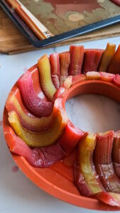 Rhabarberkuchen Rhabarber Kuchen Saftig Rezept 2 169x300