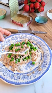 Sardinenaufstrich mit Erbsen Sardinen Brotaufstrich Rezept Mit Erbsen 7 169x300