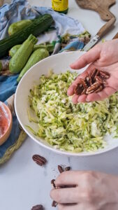 Zucchini-Salat Zucchini Gurken Salat Roh Einfach 8 169x300