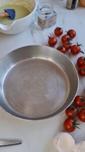 Tomaten Clafoutis Herzhaftes Clafoutis Schritt 23 Gefettete Backform Vorbereiten 169x300