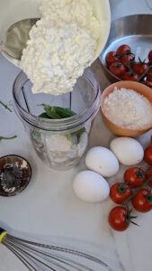 Tomaten Clafoutis Herzhaftes Clafoutis Schritt 5 Zutaten Für Tomaten Clafoutis 169x300