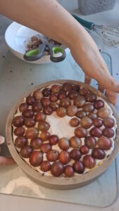 Stachelbeer-Käsekuchen mit Baiser – Einfaches Sommerrezept Stachelbeer Käsekuchen 7 169x300