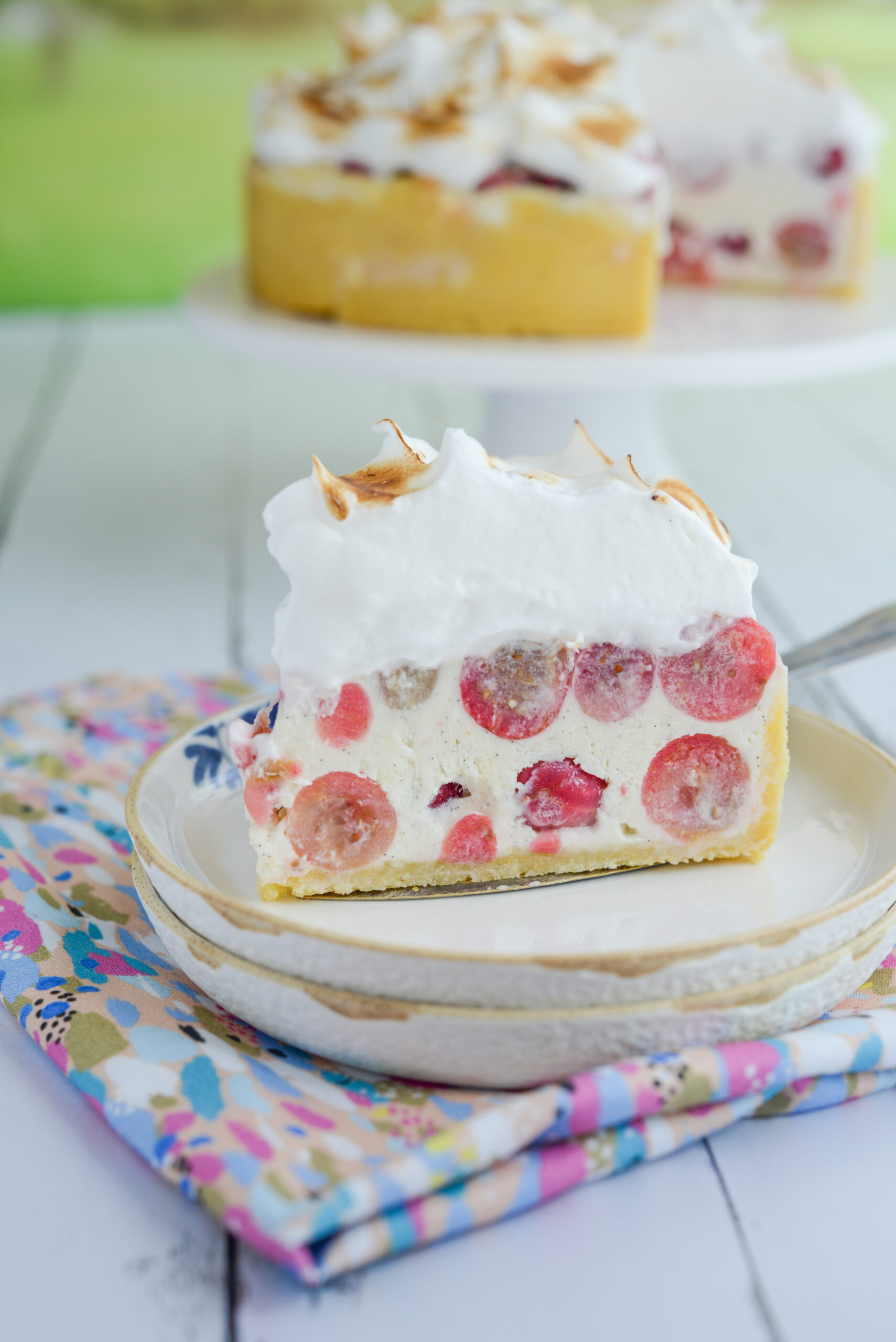  Stachelbeer Käsekuchen Mit Baiser Einfach Scaled