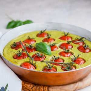 Tomaten Clafoutis