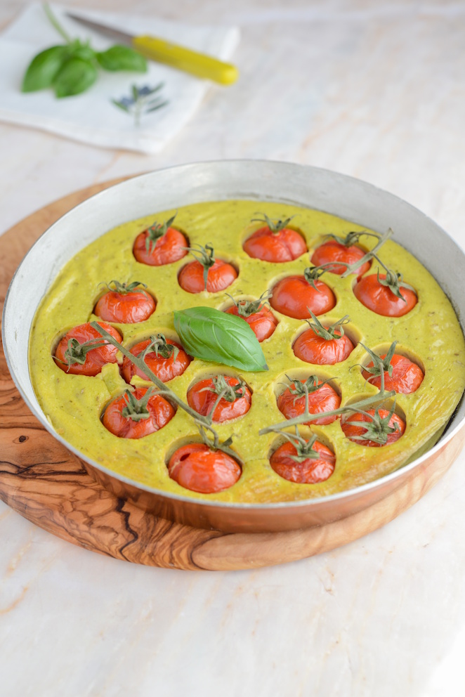 Tomaten Clafoutis Tomaten Clafoutis Salzig