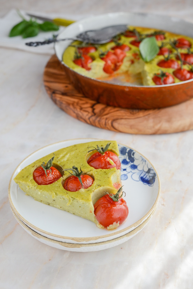 Tomaten Clafoutis Tomaten Clafoutis Vegetarisch