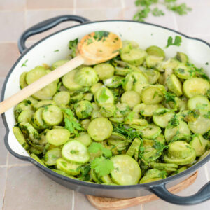 Zucchini Pfanne