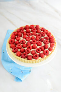 Himbeertarte Französisch Tarte Aux Framboises 200x300