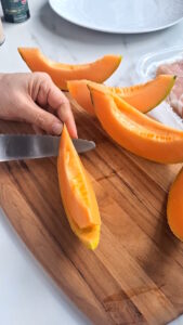 Melone mit Schinken – klassische Vorspeise aus der Provence Melon Mit Schinken 7 169x300